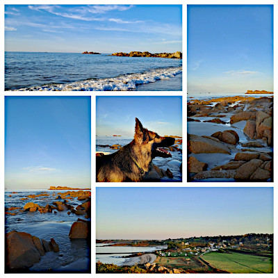 Xora und Eyla in der Bretagne